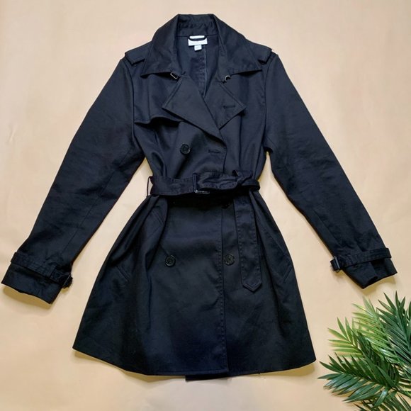 3.1 Phillip Lim for Target Jackets & Blazers - EUC Women's Belted Black Trench Coat - Size Small